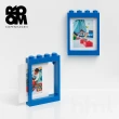 【LEGO 樂高】Room Copenhagen LEGO PICTURE FRAME 樂高壁掛相框-藍色(樂高造型相框)