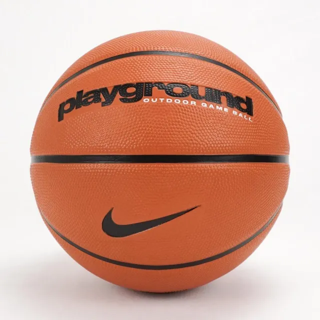 【NIKE 耐吉】Nike Everyday Playground 8P 籃球 7號 耐磨 橡膠 橘(N100449881407)