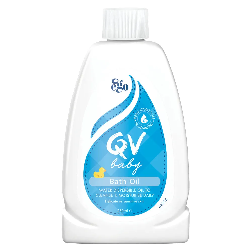 即期品【ego 意高】QV嬰幼兒泡澡沐浴油250ml