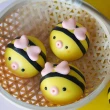 【美姬饅頭】小蜜蜂造型果香口味奶黃包(一盒6入)