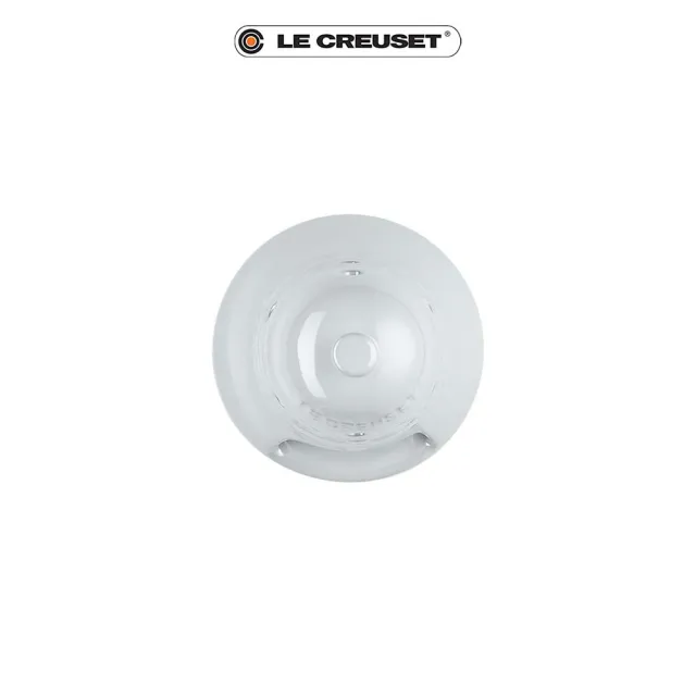 【Le Creuset】瓷器雪藏時光系列鈴鐺造型燭台(珠光白)