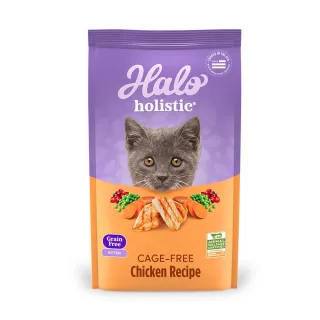 【HALO 嘿囉】幼貓無穀雞肉6磅(貓糧、貓飼料、貓乾糧)