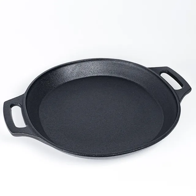 【福介商店】南部鐵器 日本鑄鐵鍋 鳳文堂 西班牙海鮮燉飯鍋 29cm IH爐可用 鑄鐵烤盤 燉菜 煎肉 烤肉