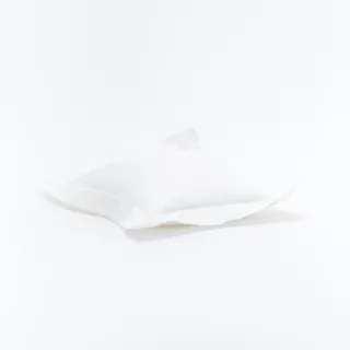 【schramm 詩蘭慕】卡拉素面純色 枕頭套 50X70(德國原裝進口 100%純棉 純白/奶油/暖灰色)