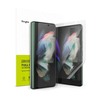 【Ringke】三星 Galaxy Z Fold 3 Screen Protector 滿版螢幕保護貼 內+外(Rearth 保貼)