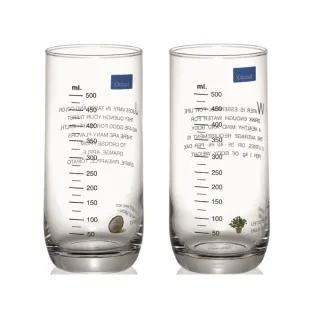 【Ocean】刻度杯 625ml 玻璃杯 6入組(刻度杯)