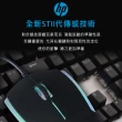 【HP 惠普】RGB有線電競高效能滑鼠 M160 黑(滑鼠 有線滑鼠 電競滑鼠)