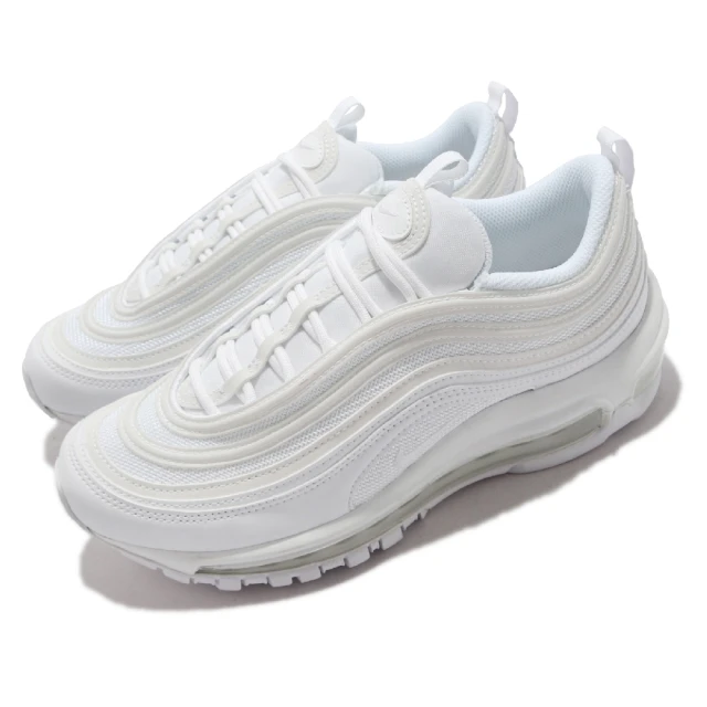 NIKE 耐吉 休閒鞋 Air Max 97 運動 女鞋 經典款 反光 氣墊 避震 球鞋 穿搭 全白(DH8016-100)