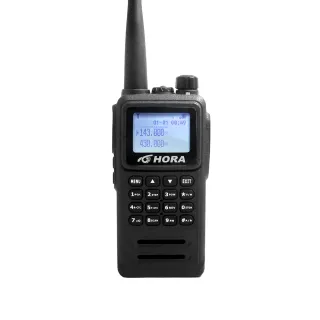 【HORA】雙頻無線電對講機 P40VU 防水 繁中大螢幕 10W超大功率(P-40VU)
