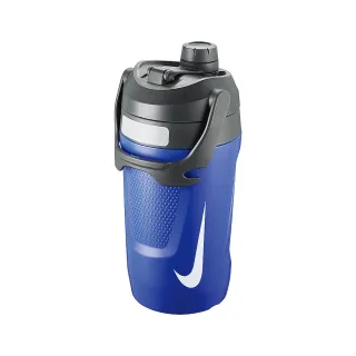 【NIKE 耐吉】運動水壺 大口徑霸水壺 FUEL JUG 40OZ 藍 N100311047640