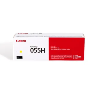 【Canon】CRG-055 HY原廠高容量黃色碳粉匣(CRG-055 HY)
