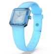 【SWAROVSKI 施華洛世奇】Lucent風格時尚腕錶   母親節(5624385-藍)