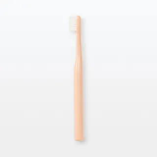 【MUJI 無印良品】聚丙烯兒童牙刷/鮭魚粉.全長約135mm