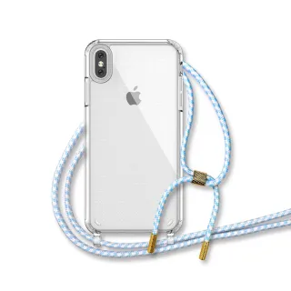 【o-one】Apple iPhone XS Max 6.5吋 軍功II防摔斜背式掛繩手機殼