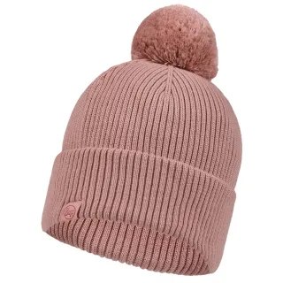 【BUFF】TIM 美麗諾針織保暖毛球帽-丹寧藍(日常/休閒/禦寒/毛帽/針織帽)