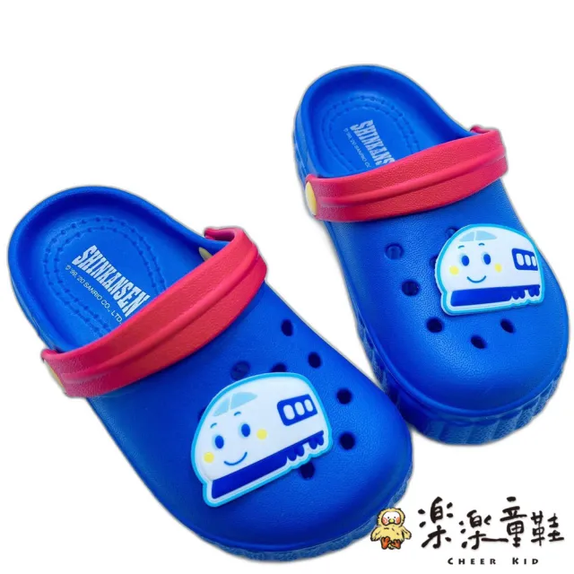 【樂樂童鞋】台灣製三麗鷗新幹線布希鞋(台灣製 正版卡通授權 男童鞋 涼鞋)