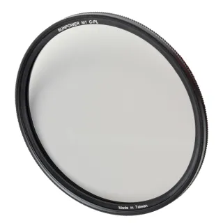 【SUNPOWER】58mm M1 C-PL ULTRA Circular filter 超薄框奈米鍍膜偏光鏡(58mm)
