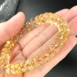 【哈生活】天然黃水晶手鍊/天然水晶/開運寶石(9mm鑽石切割面)