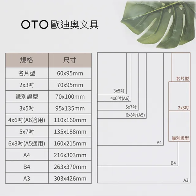 【OTO歐迪奧文具】抗靜電亮面護貝膠膜 3x5吋 80μ 200入裝