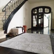 【山德力】羊毛手工片剪地毯-知足170x240cm(素色簡約 輕古典 時尚)