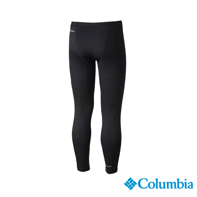 【Columbia 哥倫比亞】童款-Omni-HEAT 保暖快排內著長褲-黑色(UAY80350BK / 保暖.快排.休閒)