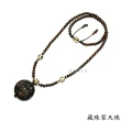【藏珠家】40mm阿卡六字觀音+財咒 天珠項鍊