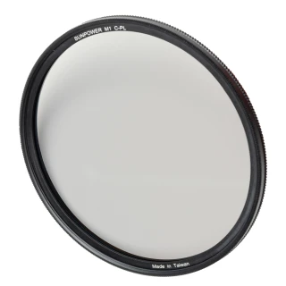 【SUNPOWER】49mm M1 C-PL ULTRA Circular filter 超薄框奈米鍍膜偏光鏡(49mm)