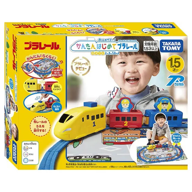 【TAKARA TOMY】PLARAIL 鐵道王國 輕鬆上手我的第一套多美火車組(多美火車)