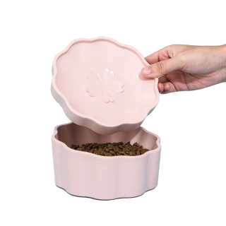 【毛物極選】Neku貓的方糖 寵物碗組合(寵物 飲水碗 餵食碗 兩用碗)
