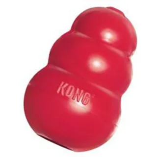 【KONG】Classic / 紅色經典抗憂鬱玩具 M號（T2）(狗玩具/犬玩具)