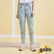 【gozo】山形電繡彈性牛仔褲(兩色)