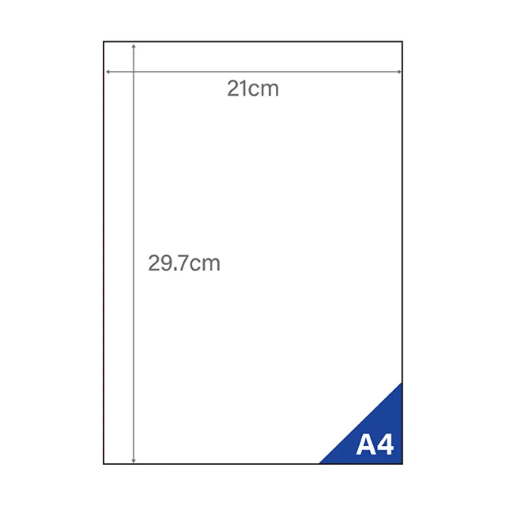 【OKPP歐凱普】A4柔光三用電腦標籤貼紙 1格 21*29.7cm 直角 100張