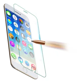 【YANG YI 揚邑】Apple iPhone 8 / iPhone 7 Plus 防爆防刮防眩弧邊 9H鋼化玻璃保護貼膜