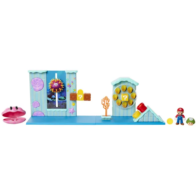 【Nintendo 任天堂】瑪利歐2.5吋海底世界豪華組