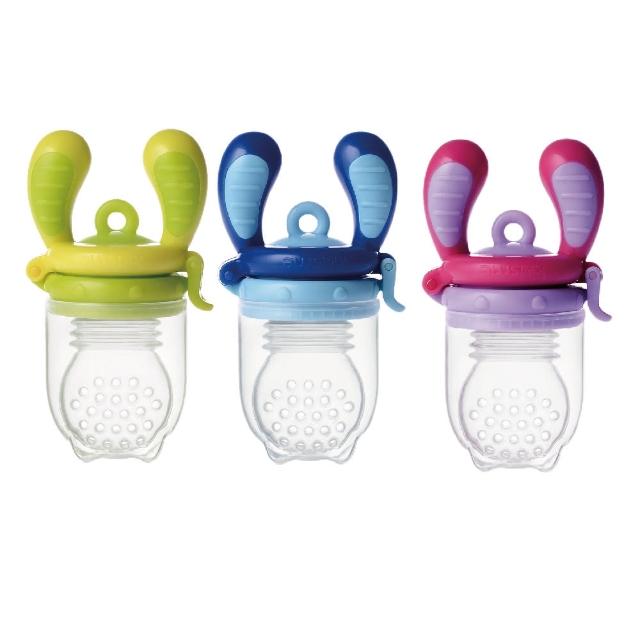 【kidsme】咬咬樂輔食器-L號二入組(6個月以上寶寶適用)
