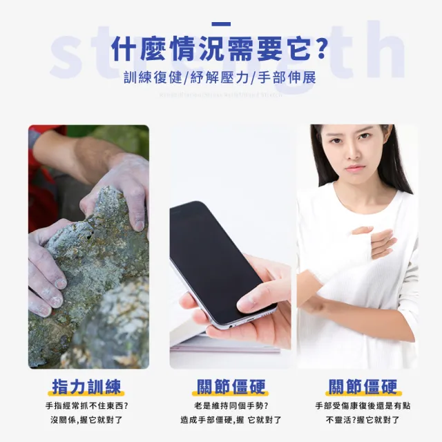 分指握力球(腕力球 握力器 彈力球 紓壓球 按摩球 銀髮族 手部復健 健身手球 末梢循環 手指肌力訓練)