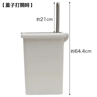 【NITORI 宜得利家居】垃圾桶 20L 踏板按壓2用 GY 垃圾桶