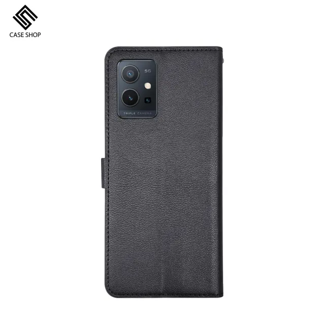 【CASE SHOP】Vivo Y55s/Y55 前插卡側立式皮套(內襯卡片夾層)