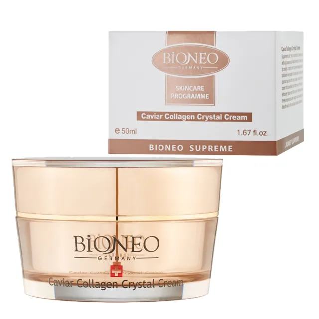 【Bioneo 德國百妮】白金魚子膠原胜肽保濕凝霜(50ml)