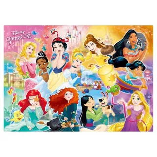【HUNDRED PICTURES 百耘圖】Disney Princess夢想成真拼圖520片(迪士尼)