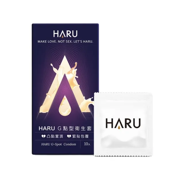 【HARU 含春】熱愛不嫌累保險套綜合組(10入*4盒)(共40入)