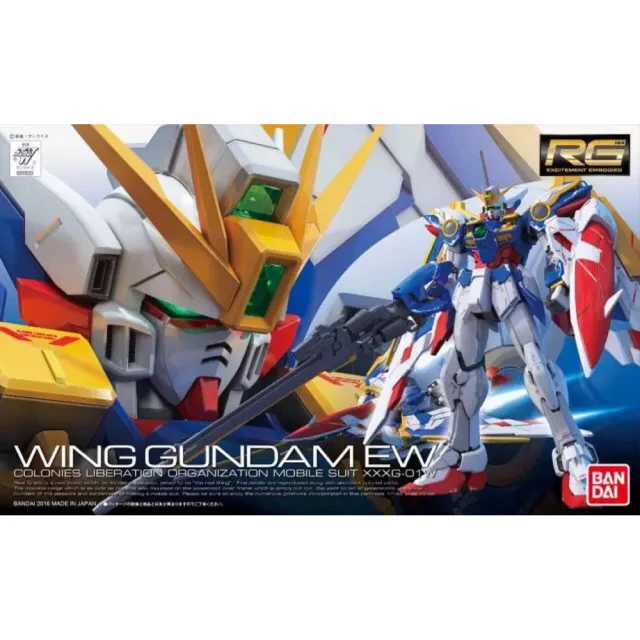 【BANDAI 萬代】GUNDAM鋼彈／RG 1/144 飛翼鋼彈EW版 20(飛翼鋼彈EW版)