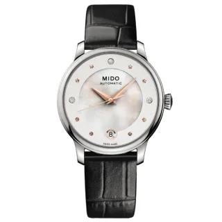 【MIDO 美度】永恆系列 特別版真鑽機械套錶 禮物推薦 畢業禮物(M0392071610600)