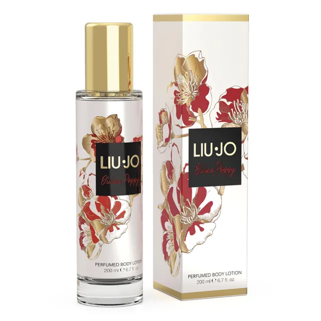即期品【Liu Jo】高貴優雅神聖罌粟花香水身體乳液 200ml(專櫃公司貨)