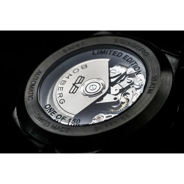 【BOMBERG】BOLT-68 NEO 系列 黑色卡拉維拉計時手錶(BF44CHAPBA.04-2.12)