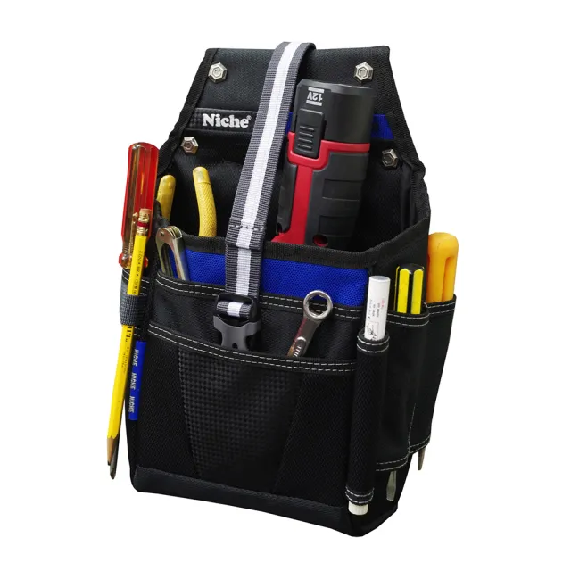 【Niche 樂奇】多口袋工具包 腿袋 腰包 維修工作袋 腰袋 TL-6210(水電工木工冷氣 維修 工具腰包)