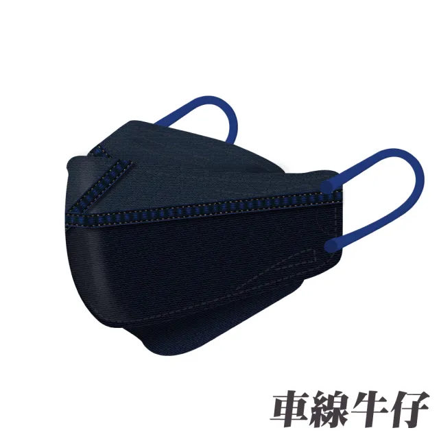 【明基健康生活】幸福物語 4D醫療口罩丹寧系列4盒組-多款任選-7入/盒(MIT雙鋼印)