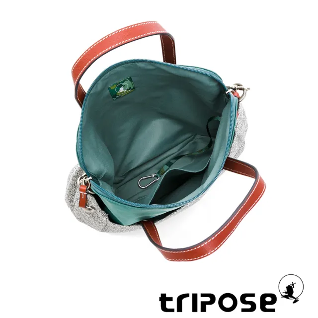 【tripose】漫遊系列岩紋三用子母包-大(森林綠)