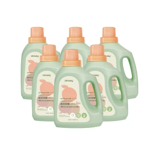 【US BABY 優生】嬰兒植淨酵素洗衣液體皂1200ml(6瓶)
