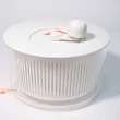 【寶盒百貨】6 L 日本製 H-581 蔬菜瀝水器 脫水器(廚房手動濾水籃 洗米器 洗菜機)